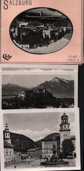Item #70-2134 Photomappeansichten Salzburg. (View Album of Salzburg). 20th Century German...