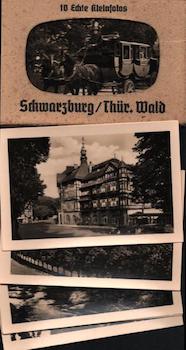 Item #70-2140 Photomappeansichten Schwarzburg / Thür. Wald (View Album of Schwarzburg / Thür....