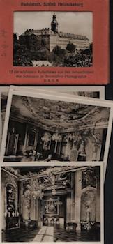 Item #70-2157 Photomappeansichten Rudolstadt, Schloss Heidecksburg. (View Album of Rudolstadt,...