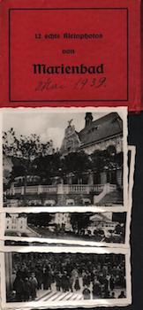 Item #70-2170 Photomappeansichten Marienbad. (View Album of Marienbad.). 20th Century German...