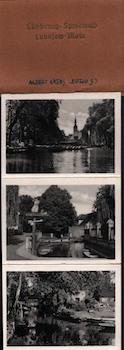 Item #70-2183 Photomappeansichten Lübbenau-Spreewald Lubnjow-Blota. (View Album of...
