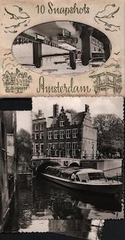 Item #70-2187 10 Snapshots Amsterdam. (View Album of Amsterdam.). 20th Century German Photographer