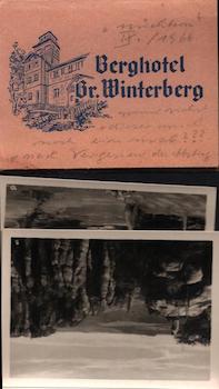 Item #70-2188 Photomappeansichten Berghotel Winterberg. (View Album of Mountain Hotel, Winterberg). 20th Century German Photographer.