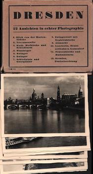 Item #70-2194 Photomappeansichten Dresden. (View Album of Dresden). 20th Century German Photographer