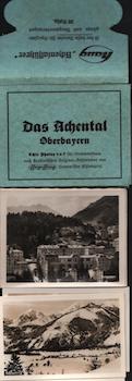 [20th Century German Photographer] - Photomappeansichten Das Achental Oberbayern. (View Album of the Resort, Achental, in Upper Bavaria)