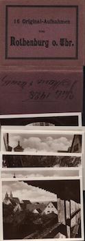 [20th Century German Photographer] - Photomappeansichten Rothenburg O. Tbr. (View Album of Rothenburg)