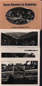 Item #70-2210 Photomappeansichten Kurort Bärenfels im Erzgebirge. (View Album of Kurort...