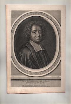 Item #70-2233 Louis Moréri (1643-80). (B&W engraving). De Troye, S. Thomassin, Artist, Engraver
