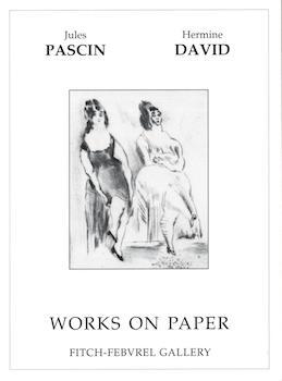 Item #70-2411 Works on Paper. (Invitation to exhibition, May 19 to June 30, 1998.). Jules Pascin,...