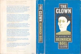 Item #70-2868 [Dust Jacket] : The Clown. (Dust Jacket only. Book not included). Heinrich Boll