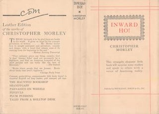 Item #70-2874 [Dust Jacket] : Inward Ho! (Dust Jacket only. Book not included). Christopher Morley