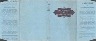Item #70-2946 [Dust Jacket] : Happiness. (Dust Jacket only. Book not included). William Lyon Phelps