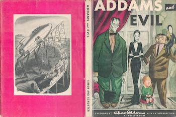 Addams, Chas - [Dust Jacket] Addams and Evil. (Dust Jacket Only. Book Not Included)