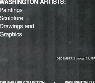 Item #70-3032 Second Annual Exhibition of Washington Artists : Paintings, Sculpture, Drawings and...