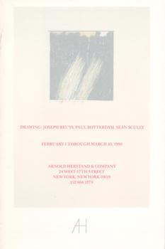 Item #70-3136 Drawing: Joseph Beuys - Paul Rotterdam - Sean Scully. (Published in conjunction...