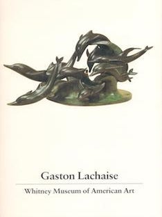 Item #70-3148 Gaston Lachaise: A Concentration of Works from the Permanent Collection of the...