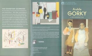 Item #70-3409 Arshile Gorky : A Retrospective. (Exhibition pamphlet.). Arshile Gorky