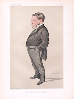 Item #70-4094 London and South Western Railway (Portrait of Charles Scotter) (Original...