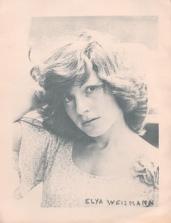 Item #70-6149 Publicity photograph of Elya Weismann. 20th century photographer.