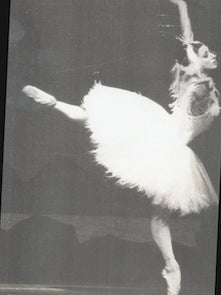 Item #70-6198 Publicity photograph of an unidentified ballerina. Dr. Joachim Flugel