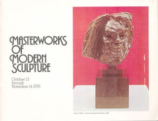 Item #71-0307 Masterworks of Modern Sculpture. Fresno Arts Center