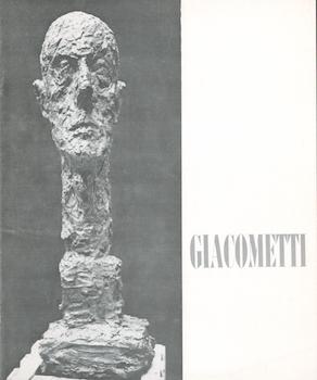 Item #71-0509 Alberto Giacometti, A Loan Exhibition. The Phillips Collection, February 2-March 4,...