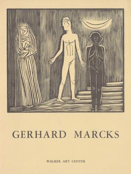 Item #71-0577 Gerhard Marcks. Exhibition at Walker Art Center, Minneapolis, 11 October-14 November 1953. Gerhard Marcks, Sidney Simon, Introduction.