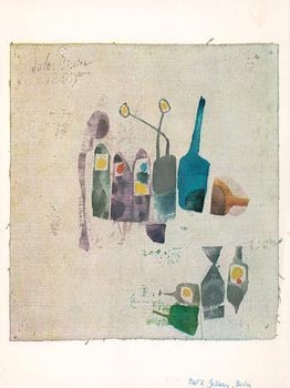 Item #71-0626 Julius Bissier: First One Man Show in U.S.A.Exhibition at Lefebre Gallery, 7...