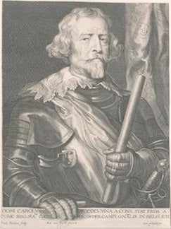 Item #71-0781 Portrait of Carlos de Colonna (1573-1637, Spanish general and military writer),...