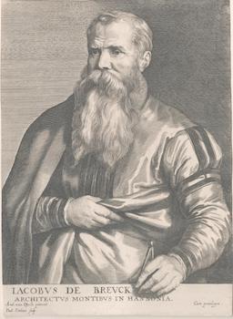 Item #71-0782 Portrait of Jacobus de Breuck (active ca. 1535, French architect and sculptor),...