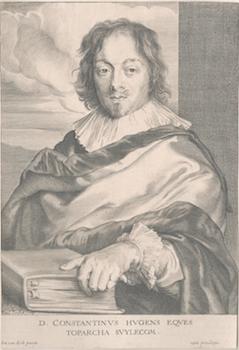 Item #71-0783 Portrait of Constantijn Huygens (1596-1687, Dutch poet, composer and diplomat),...