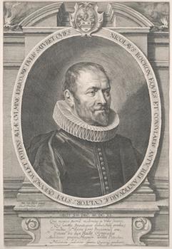 Item #71-0793 Portrait of Nicolaes Rockox (1560-1640, Antwerp Burgermeister), from Gillis...