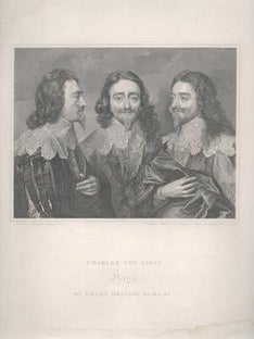 Item #71-0809 Portrait of Charles the First, King, of Great Britian, &c. &c. &c. Sir Anthony van...