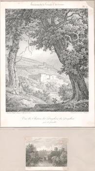 Item #71-0951 Vue du Chateau des Dauphins du Dauphine, pres de Grennoble, from Environs de la...