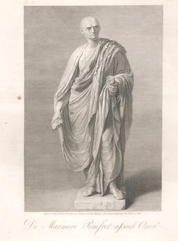 Item #71-0987 Cicero. De Marmore Pomfret. Apud Oxon. John Keyse Sherwin, Engraver