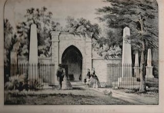 Item #71-1015 The Tomb of Washington - Mount Vernon, VA. Currier, Ives, Publishers