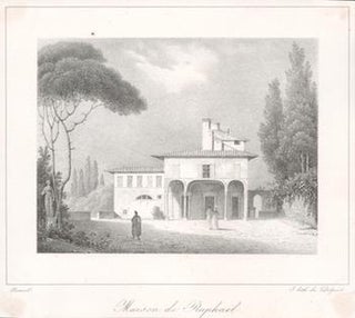 Item #71-1117 Maison de Raphael. Jean-Baptiste Arnout, Francois Delpech, Drawn, lithographer