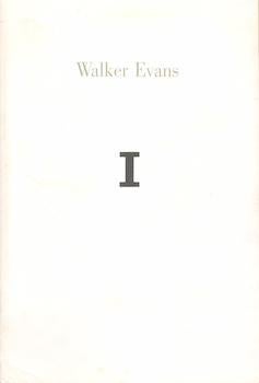 Evans, Walker - Walker Evans I.