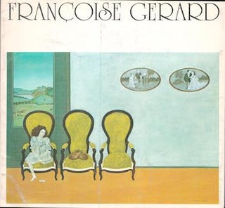 Item #71-1201 Francoise Gerard. Francoise Gerard, born 1951 Belgian artist