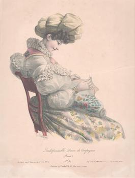 Item #71-1243 L’indispensable Dame de Compagnie, Charles Philipon, French lithographer