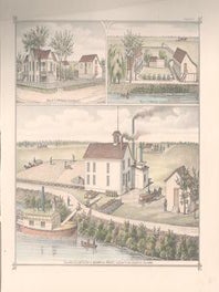 Item #71-1244 California Chiccory Factory of Bachman and Brandt, Castoria Tp., San Joaquin Co.,...