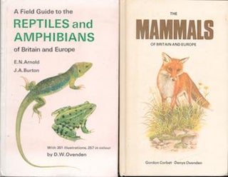 Item #71-1337 A Field Guide to the Reptiles and Amphibians of Britain and Europe; The Mammals of...