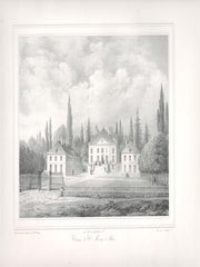 Item #71-1401 Chateau de St. Martin d’Ablois, from Andre Antoine Blancheton: Vues pittoresques...