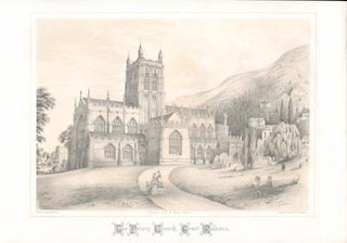 Item #71-1403 The Priory Church. Great Malvern. Edward H. Buckler, active Lithographer