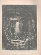 Item #71-1414 Horrors of the Mine-After the Explosion. From May 31, 1873 issue of Harper’s...