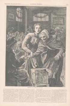 Item #71-1432 Christmas in a Home for the Poor; Christmas-Eve in an English Sea-port Town (on...