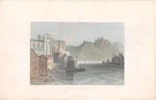 Item #71-1500 Huy-River Meuse. William Henry Bartlett, A H. Payne, Engraver