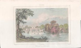Item #71-1509 Pologne-Chateau de Lazienki. Louis-Jules Arnout, Desauix, Engraver