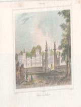 Item #71-1511 Pologne-Chateau de Willanow. Louis-Jules Arnout, Charles Lataisse, Engraver