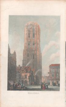 Item #71-1544 Malines (Belgium). 19th Century Engraver